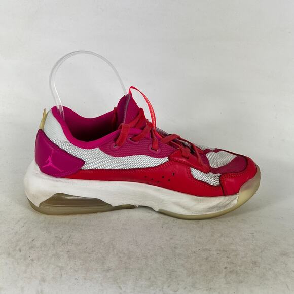 Nike Air Jordan 200E Sneakers Womens 7 Red Lace-Up Athletic Sneakers DH7381-606 - Picture 4 of 10